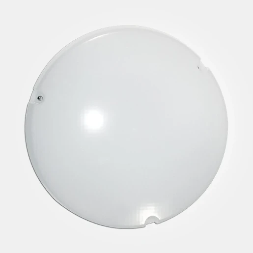 18W 4000K 1400 Lm Ip65 Standard Fresh Prince Circular Led Utility Fitting With Opal Diffuser