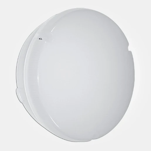Multi-Function Microwave Sensor Fresh Prince Circular Led Utility Fitting With Opal Diffuser