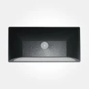 6W 4000K 340 Lm Ip65 Grey Plastic Led Wall Light With 160 Degree Pir