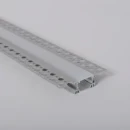 Bar Plaster Recessed Profile 2m Opal Diffuser