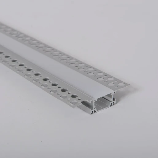 Bar Plaster Recessed Profile 2m Opal Diffuser