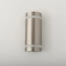 Wall Light Round Up+Down 3000K LED IP67 2 x 3W Stainless Steel