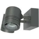 Spotlight Sevas Wall Twin GU10 2X50W Anthra IP55 W/O/Lamp
