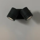 Spotlight Sevas Wall Twin GU10 2X50W Anthra IP55 W/O/Lamp