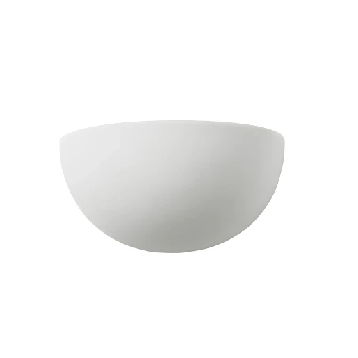 Wall Light ES Unglazed W/O Lamp 100W 265X145X130mm Natural