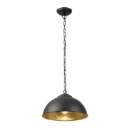 Pendant ES Gold Leaf Inner 60W 850X290X343mm Black