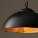 Pendant ES Gold Leaf Inner 60W 850X290X343mm Black