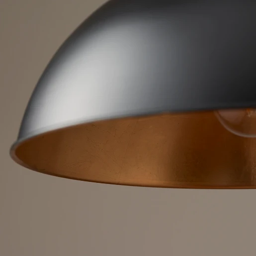 Pendant ES Gold Leaf Inner 60W 850X290X343mm Black