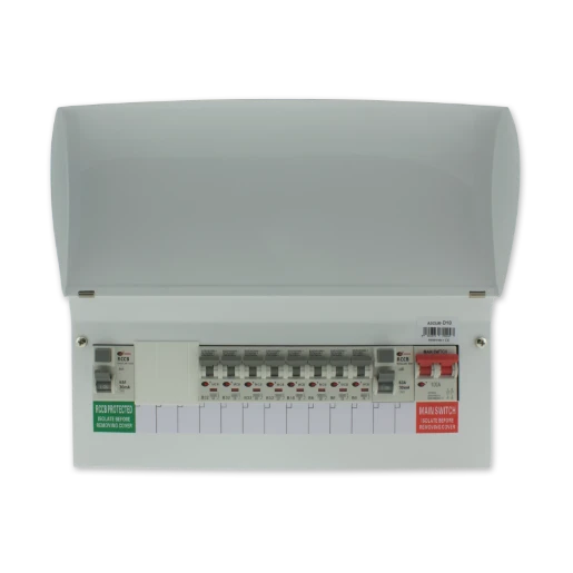 Curve 10-Way Flexible Consumer Unit 358 x 272 x 116mm White