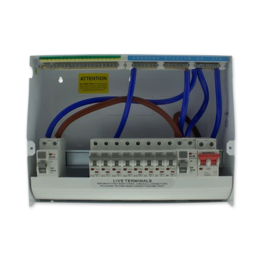 Curve 10-Way Flexible Consumer Unit 358 x 272 x 116mm White