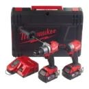 Hammer Drill + Impact Driver Kit Twin Pack 18V