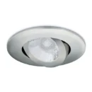 Fireguard Next Generation Tilt Ip20 With Brushed Nickel Bezel Fire Rated Downlight