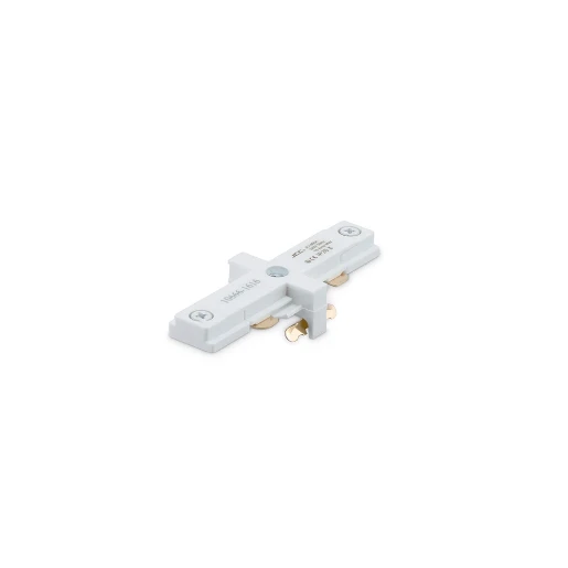 Mainline Mains IP20 Straight Track Connector White