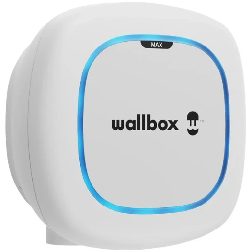 White Pulsar Max 7.4KW 5m Tethered EV Charger