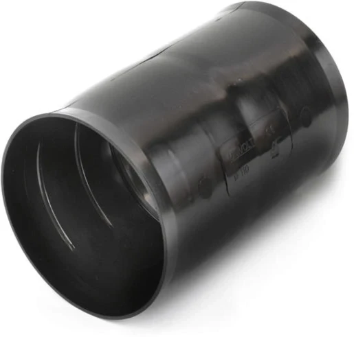75mm Black PE Slip Type Coupler