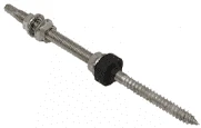Schletter Hanger Bolt Kit 10X200 Assembled