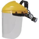 Visor Holder With Clear Polycarbonate Visor