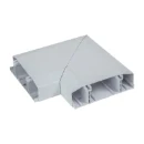 White Apollo Dado Flat Angle 235 x 235 x 40mm