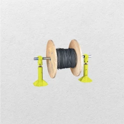Screw Mechanical Cable Drum Jack 1360-1900mm