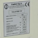62X88mm White Pvc Adhesive Legend