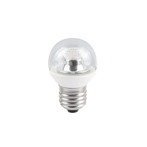 4W LED 45mm Dimmable Round Ball Clear - ES, 2700K