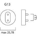 SYL 000 T8 Triphosphor 36W1200mm 840
