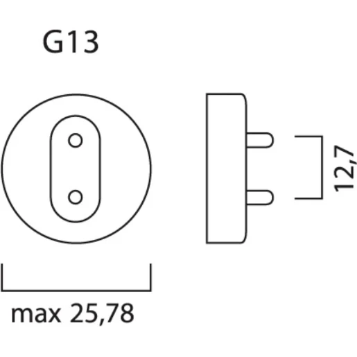 SYL 000 T8 Triphosphor 36W1200mm 840
