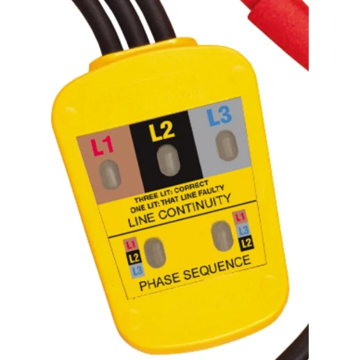 PC15250 3 Phase Sequence Indicator 100-600V