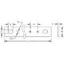 Busbar Thrd M6 20x5x1000mm