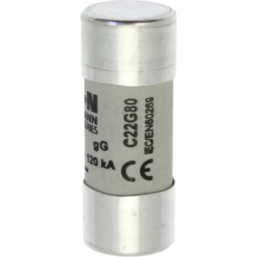 Fuse-link, low voltage, 80 A, AC 500 V, 120 kA, 22 x 58 mm, gL/gG, IEC