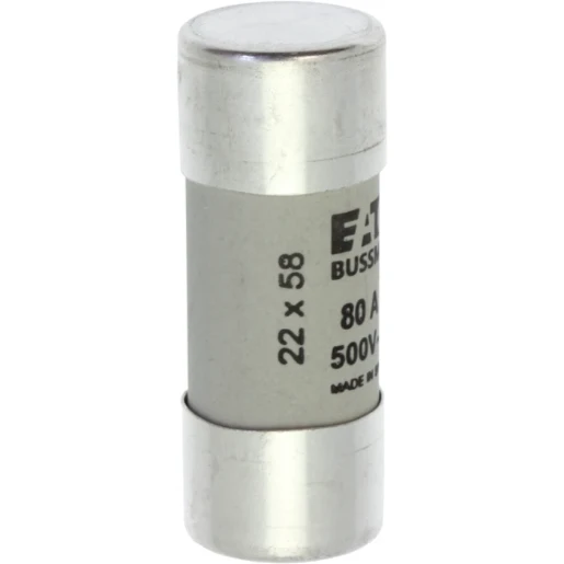 Fuse-link, low voltage, 80 A, AC 500 V, 120 kA, 22 x 58 mm, gL/gG, IEC
