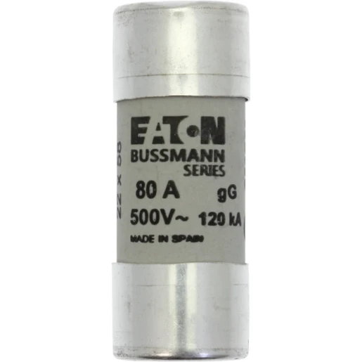 Fuse-link, low voltage, 80 A, AC 500 V, 120 kA, 22 x 58 mm, gL/gG, IEC