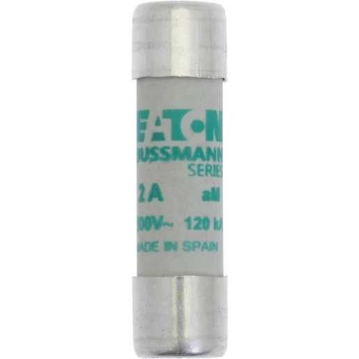 Fuse-link, low voltage, 2 A, AC 500 V, 120 kA, 10 x 38 mm, aM, IEC