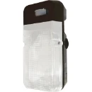 Bulkhead Guardlite Slim 110° PIR 60W Black Pris/Poly IP65
