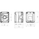 Enclosure Surf Mount Weatherproof 2G Standard 66X82X65mm Grey System 55