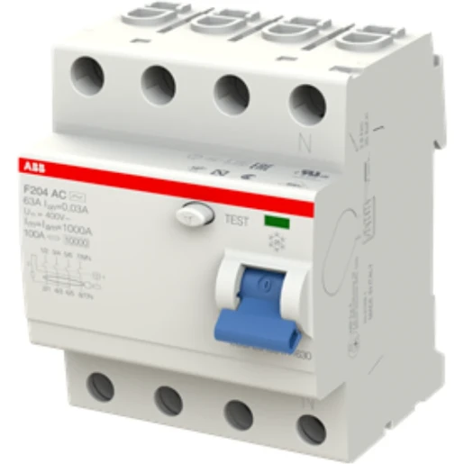 F204 AC-63/0.03 Residual Current Circuit Breaker