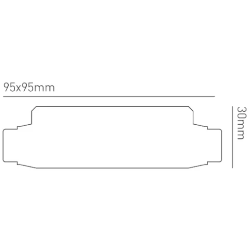 Junction Box Series Wiring 1 Input 3 Output 20W 24V Plastic IP68