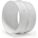 Connector Round 100mm PVC