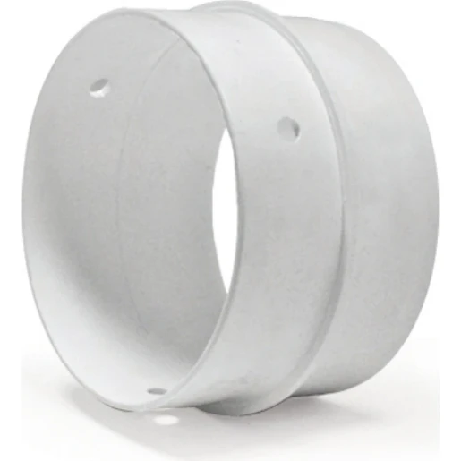 Connector Round 100mm PVC