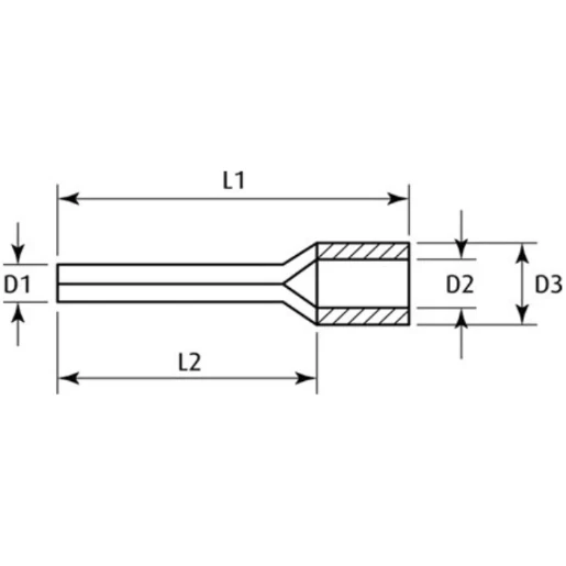11mm Copper Blade Terminals for wire size 70mm²