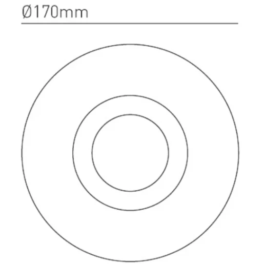 Plate Convertor For Halers H4 Eyeball/H5 White 500