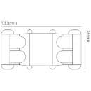 Connect Parallel Wiring Cable Gel 0.75/1.0mm x 6.5mm IP68