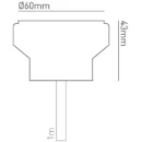 Groundlight Walk Over Neutral White LED 1W Stainless Steel IP68