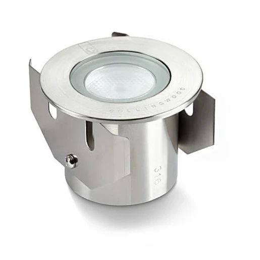 Groundlight Walk Over Neutral White LED 1W Stainless Steel IP68