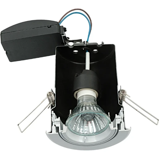 Downlight Shield Plus Mv Fixed IP65 50W 5X87.5X130mm Nickel