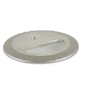Wall Light Recessed Round Asymetrical 3000K LED IP67 2.6W 240V 50lm Stainless Steel