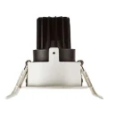 Housing LED Downlight Adj Black Tube Att Alu Ultra Low Glare For