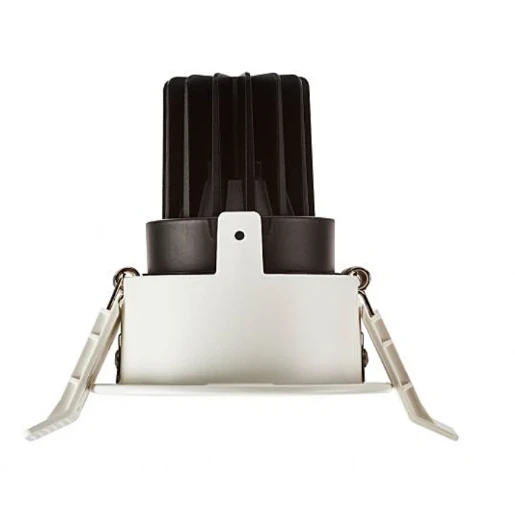 Housing LED Downlight Adj Black Tube Att Alu Ultra Low Glare For