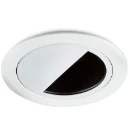 Housing LED Downlight Adj Semi Circle Alu Att Use With Dm01 Mo