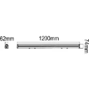 Batten x4S LED 4000K 4800lm 3Hr Emergency 40W 1200mm White
